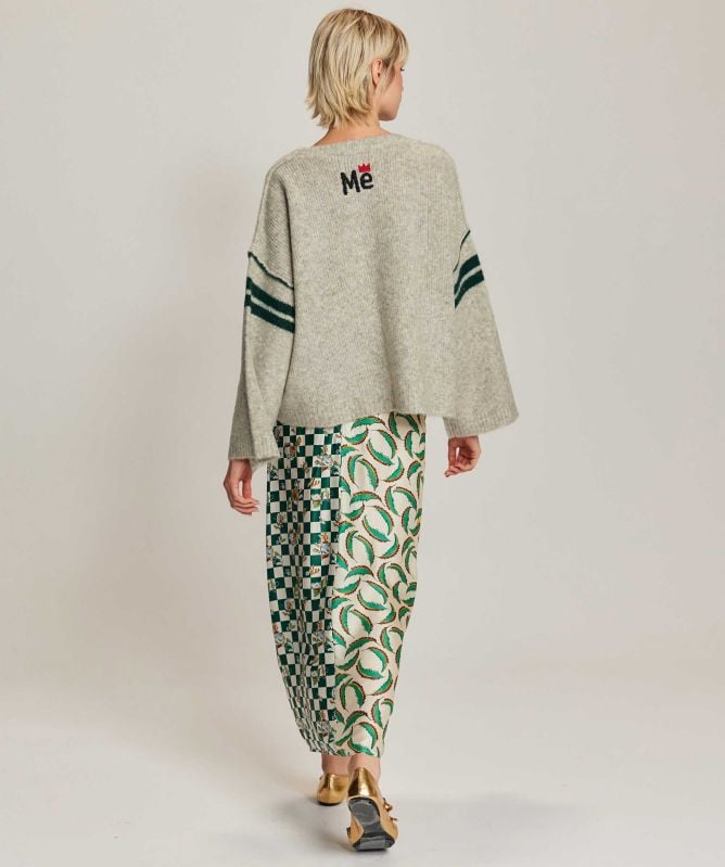 Me369 Luna Sporty Jade Tie Skirt