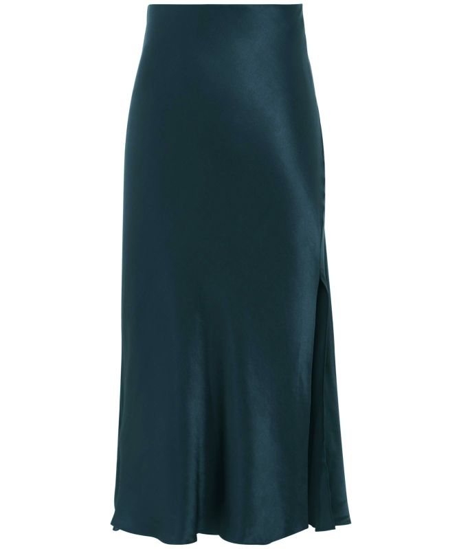 Rails Maya Satin Midi Skirt