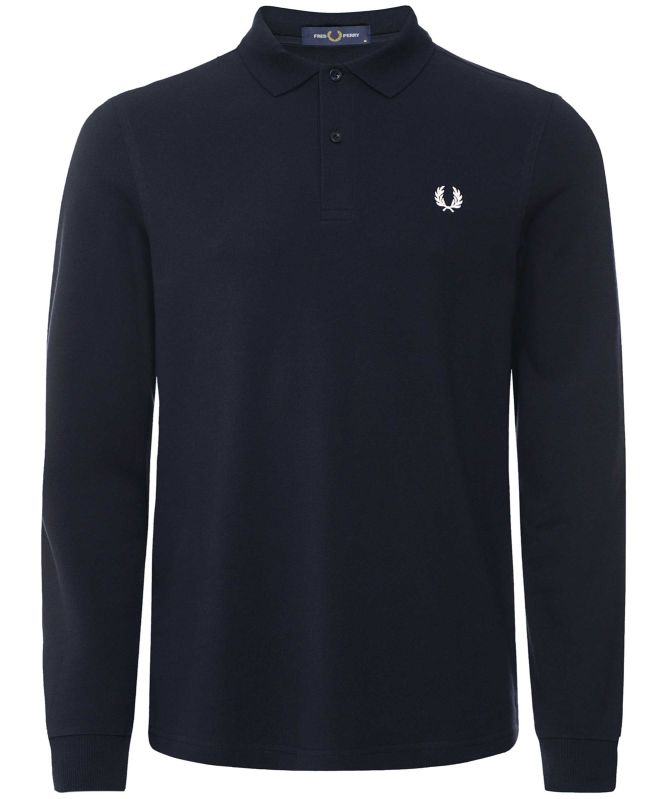 Fred Perry Long Sleeve Polo Shirt