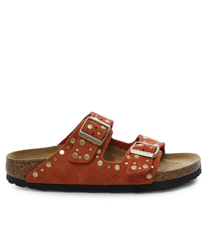 Birkenstock Arizona Rivet Suede Sandals