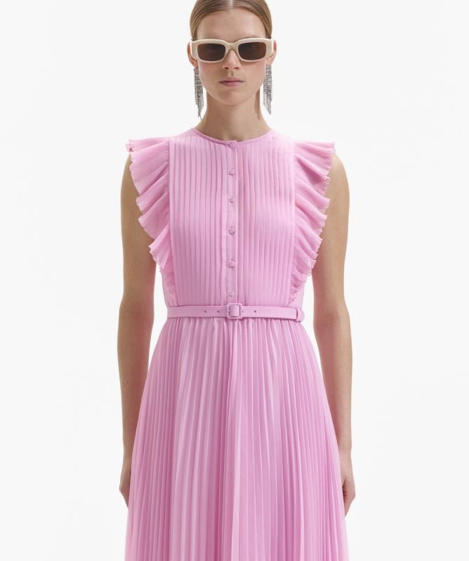 ワンピース SELF PORTRAIT DRESS (SS25049SL) Self-Portrait Guipure Lace Midi Dress | Bloomingdale's
