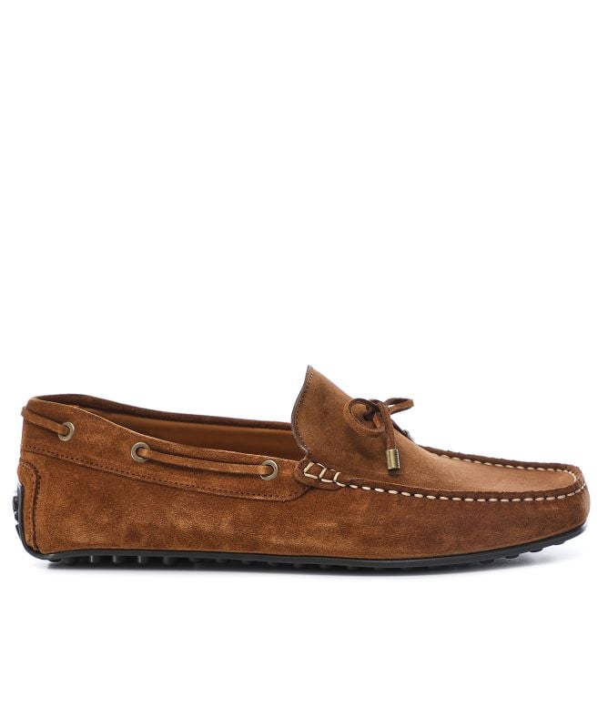 Hackett Suede Driver Loafers