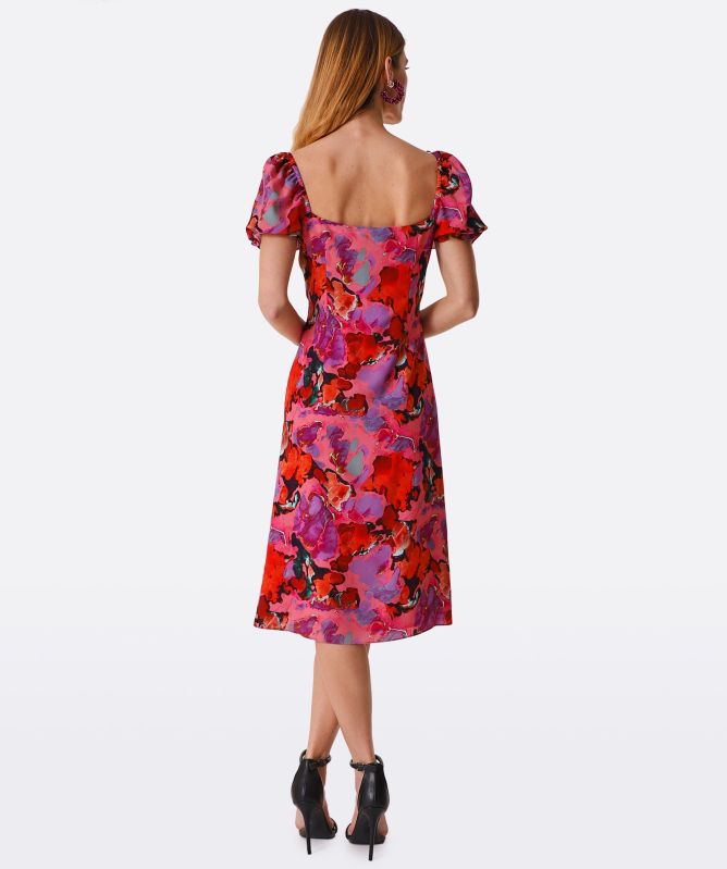 Paul Smith Marble Print Midi Dress