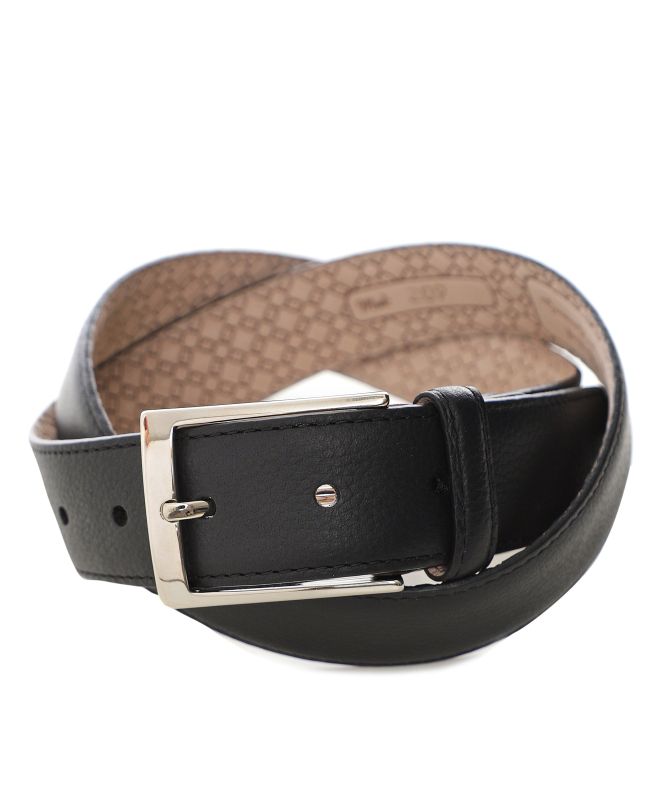 Leyva Grain Leather Belt