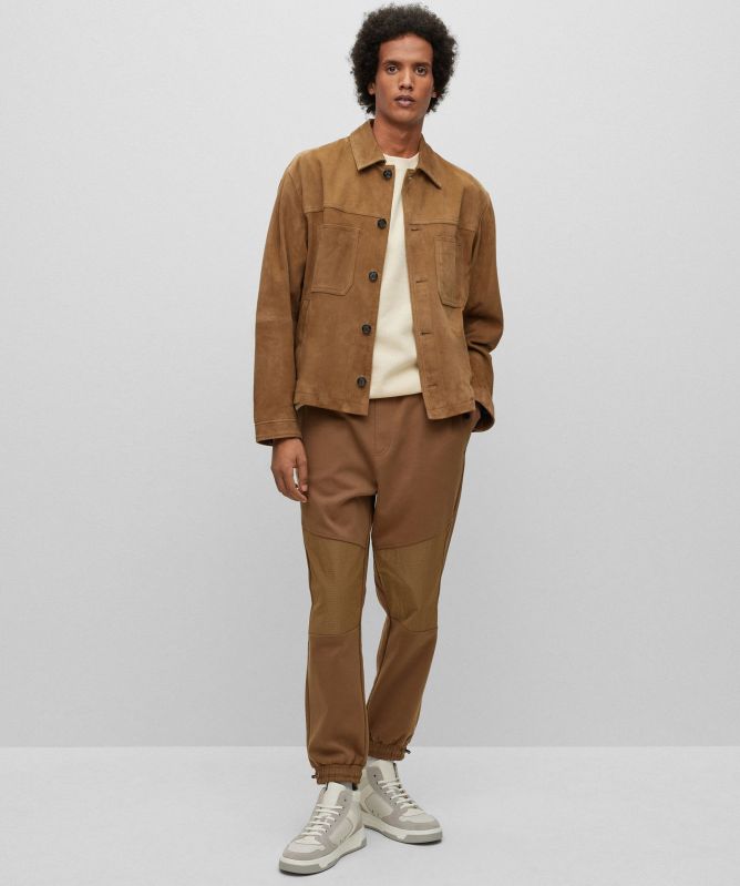 BOSS Suede Jaked Overshirt