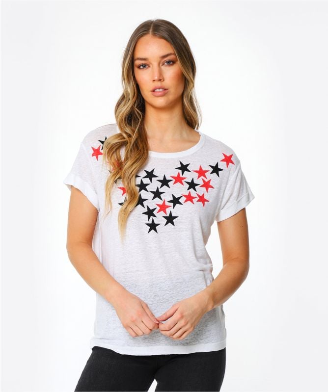 Zadig and Voltaire Anya Stars T-Shirt