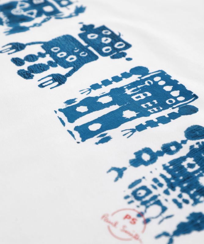 Paul Smith Robots Print T-Shirt