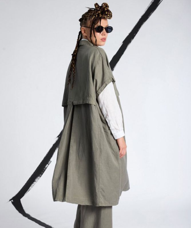Lurdes Bergada Flame Oversized Jacket