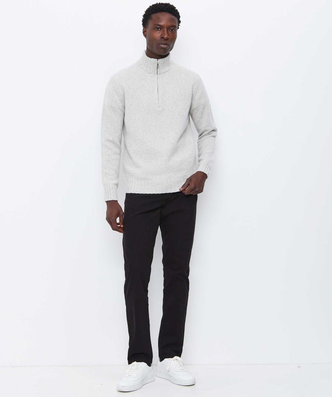 Sand Suede Touch Burton N Trousers