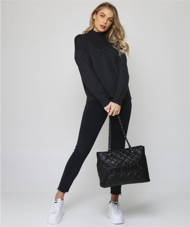 GANNI Wool Turtle Neck Sweater