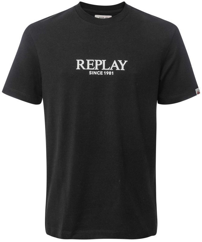 Replay Relaxed Fit Logo T-Shirt