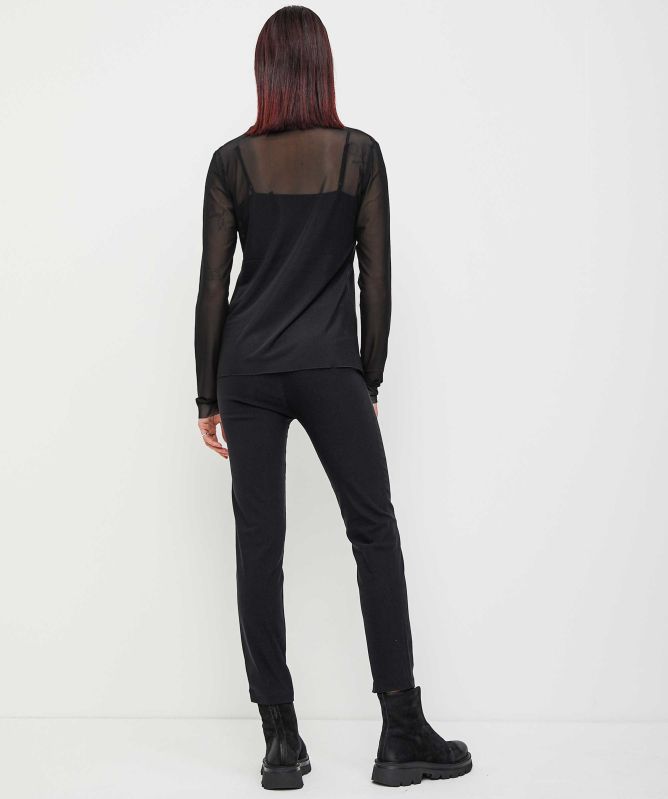 Bize Black Hardy Skinny Trousers