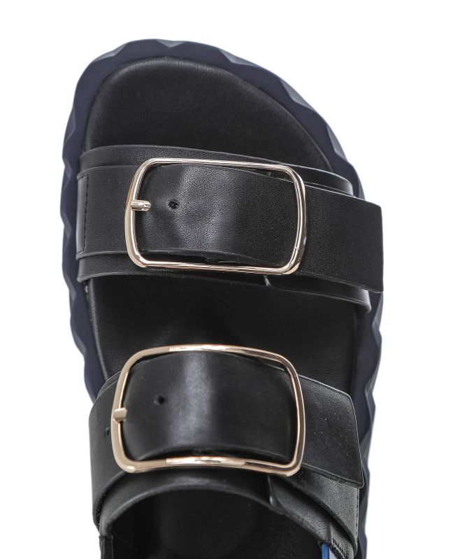 4CCCCEES Jabara Sandy Black Sandals