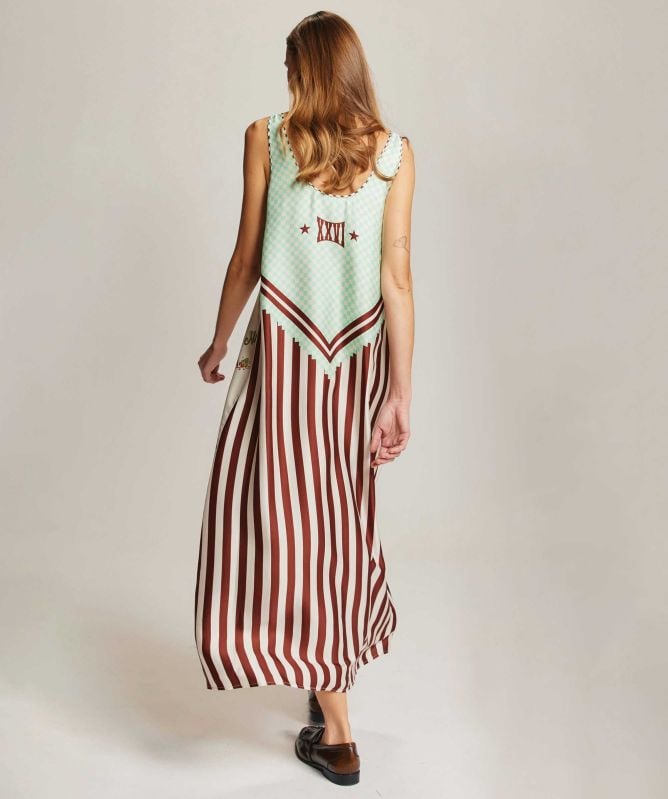 Me369 Allison Sporty Jade Sleeveless Dress