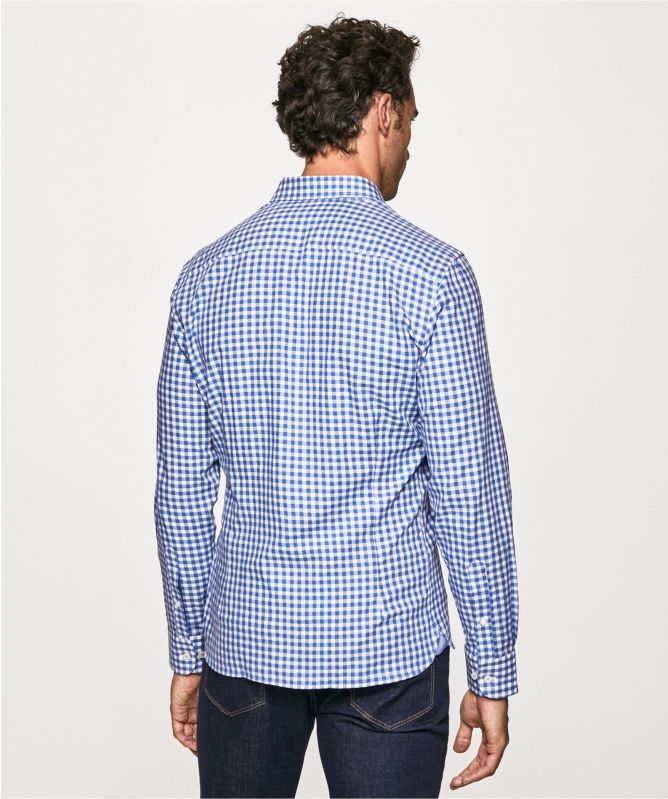 Hackett Slim Fit Flannel Gingham Shirt