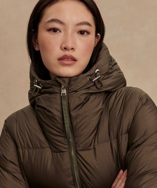 Varley Katya Long Puffer Coat