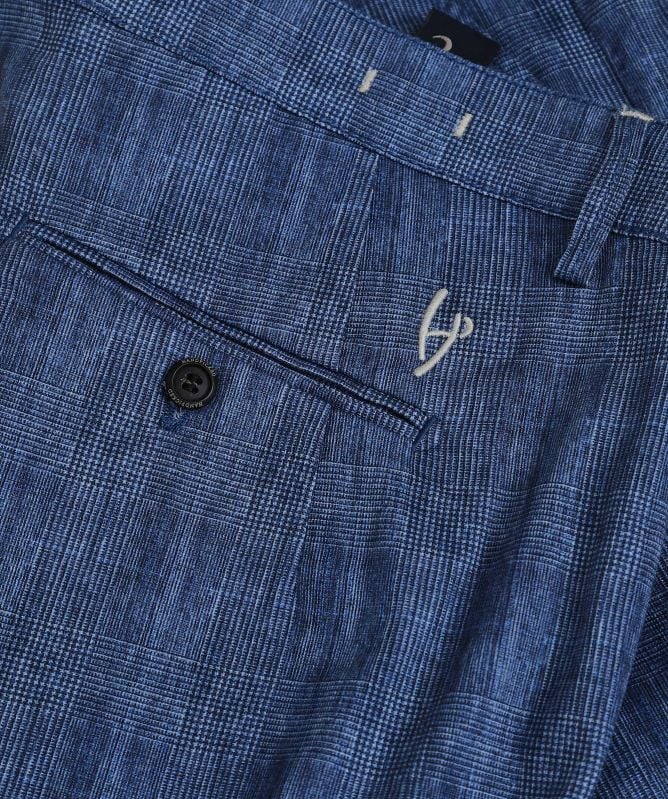 HandPicked Venezia Check Chino Shorts