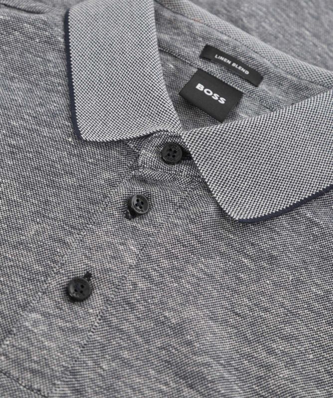 BOSS Linen Cotton H-Press 28 Polo