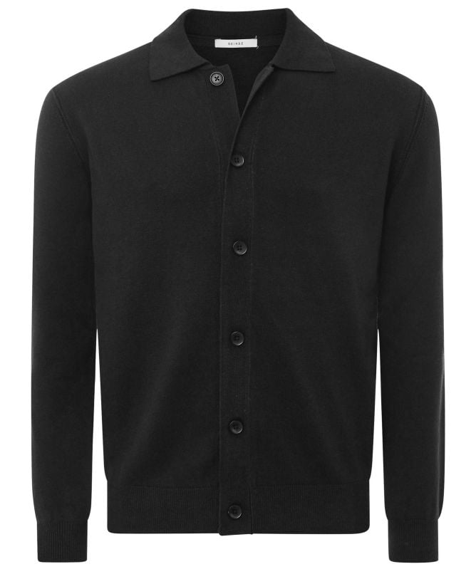 Seinse Collared Button Cardigan