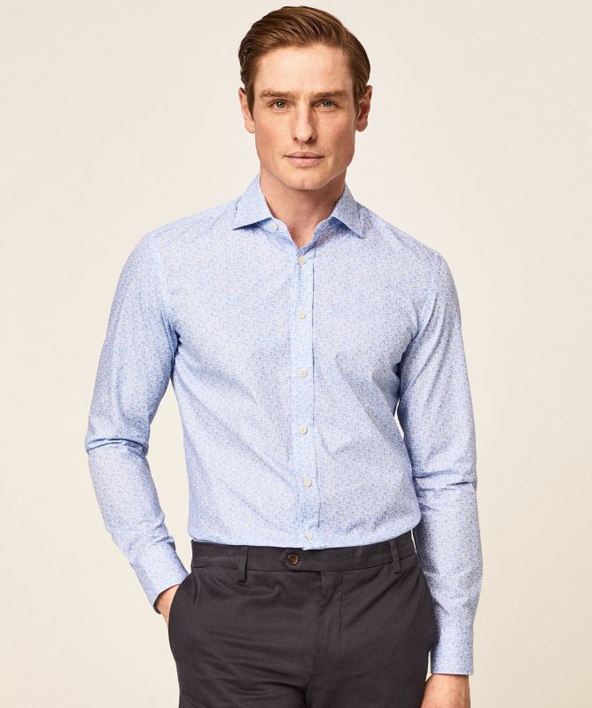 Hackett Slim Fit Seashell Shirt