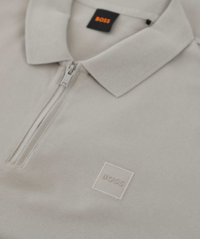 BOSS Slim Fit Passerzip Polo Shirt