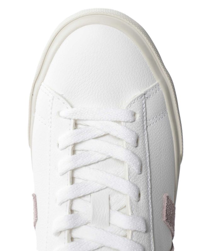 VEJA Campo Leather White Babe Trainers