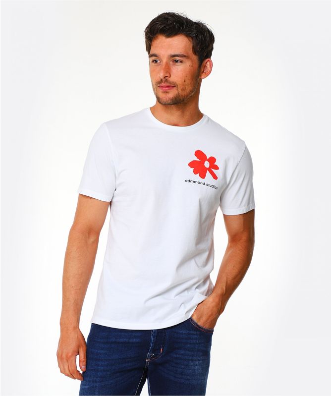 Edmmond Studios Organic Cotton Fleur T-Shirt