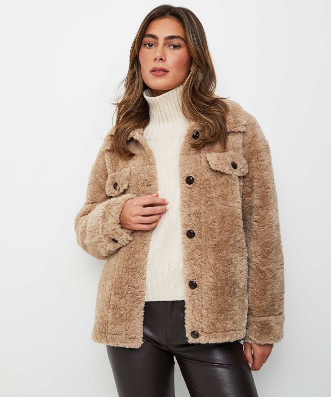 Studio Nordiic Teddy Overshirt Jacket