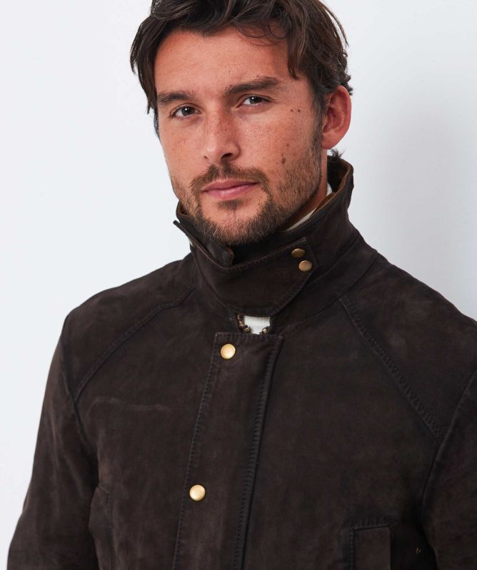 Jack Leathers Burned Suede Jacket