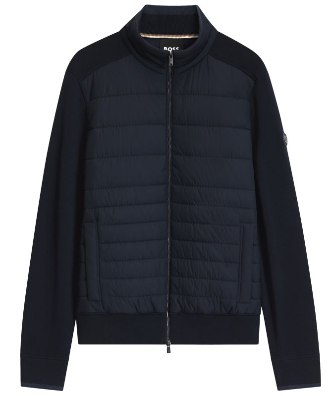 BOSS H-Facente Padded Zipper-Up Jacket