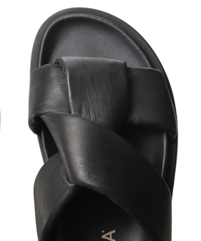Lofina Padded Leather Sandals
