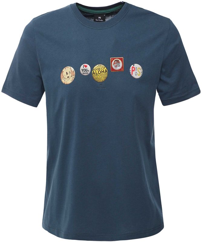 Paul Smith Organic Cotton Badges T-Shirt