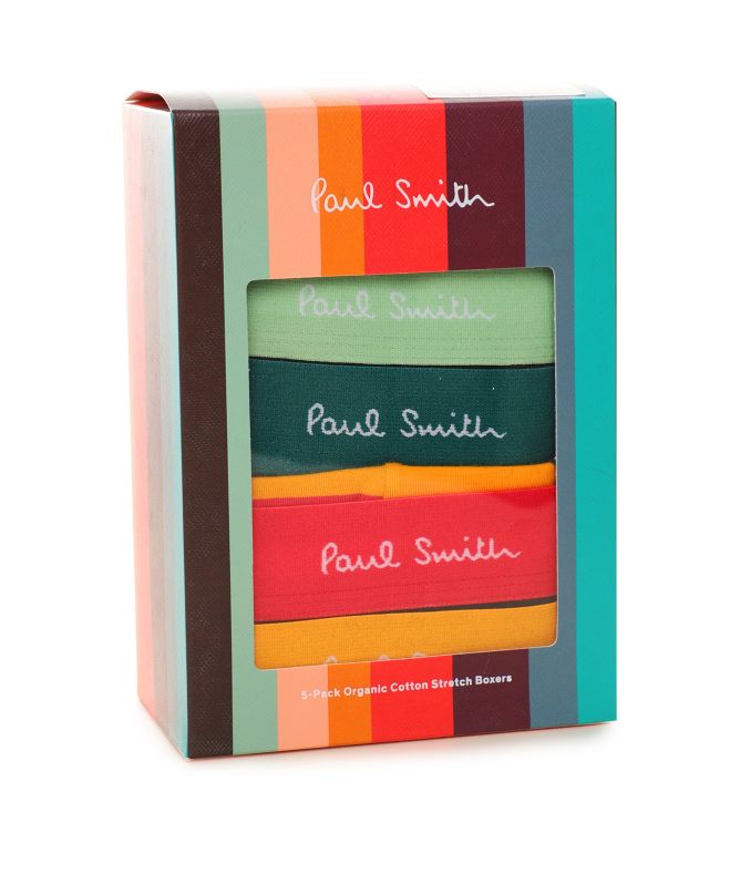 Paul Smith Stretch Cotton Trunks 5 Pack