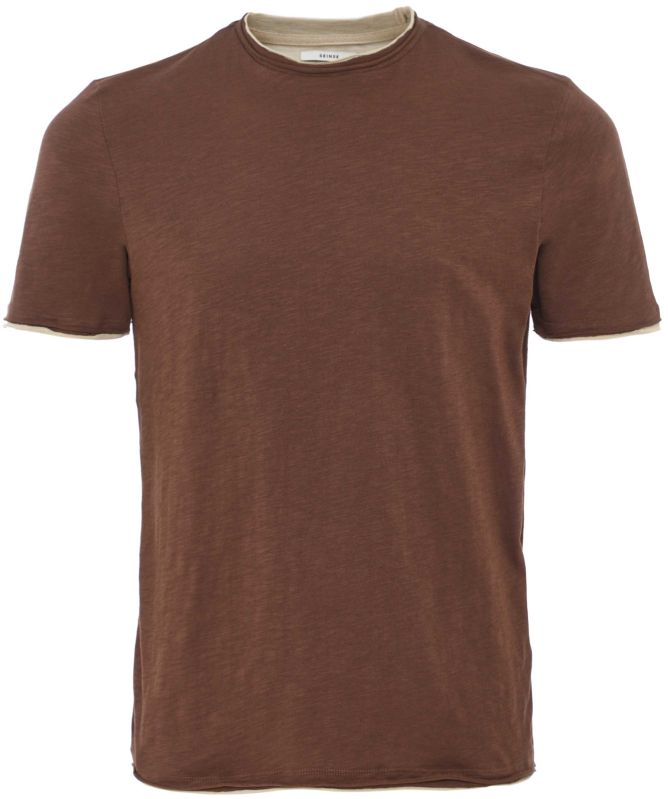 Seinse Layered Trim T-Shirt