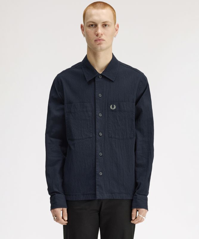 Fred Perry Seersucker Overshirt