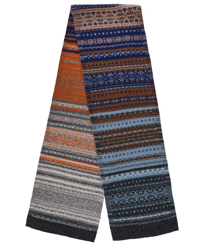 ERIBÉ Alloa Fair Isle Scarf