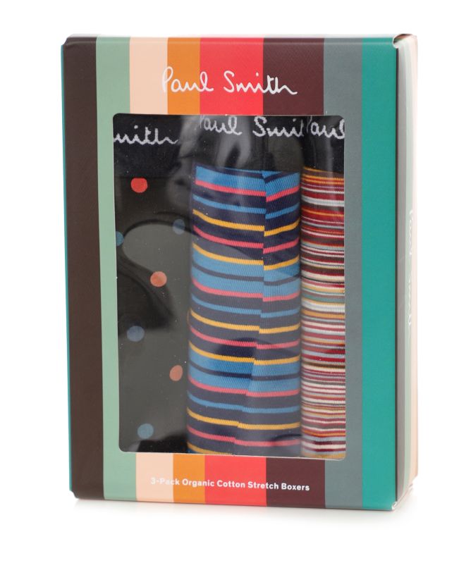 Paul Smith Stripe & Spot Trunks 3 Pack