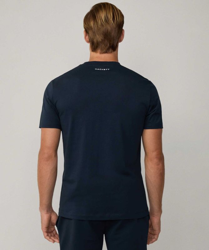 Hackett Coral Graphic T-Shirt