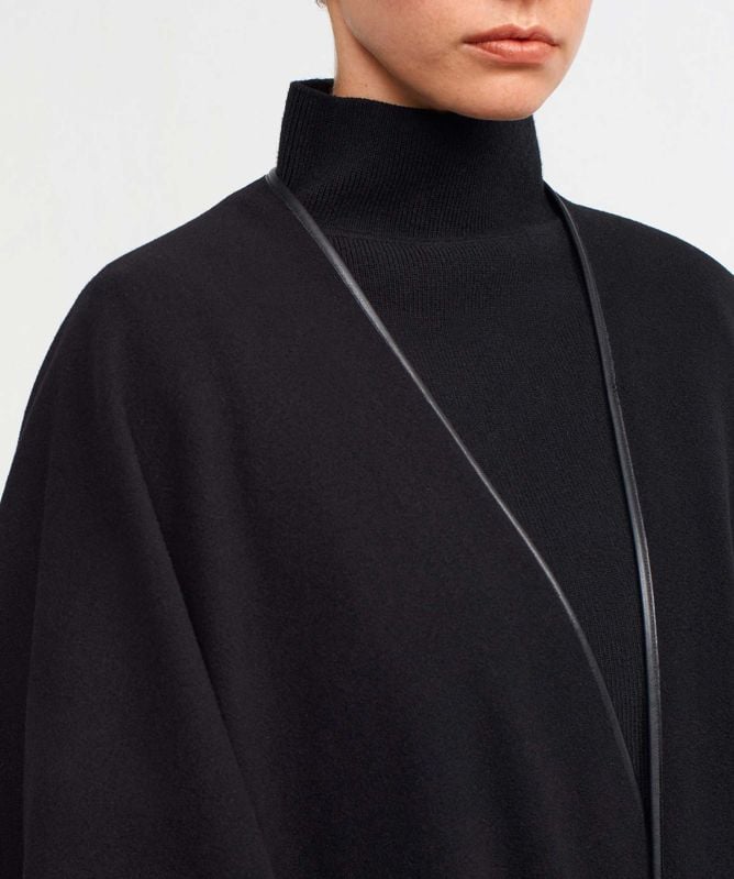 NU London Wool Cape Jacket