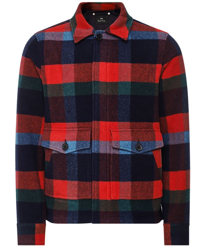 Paul Smith Wool Check Jacket