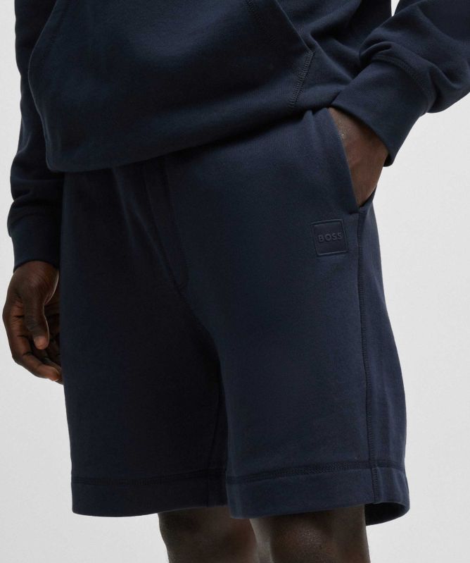 BOSS Cotton Terry Sewalk Shorts