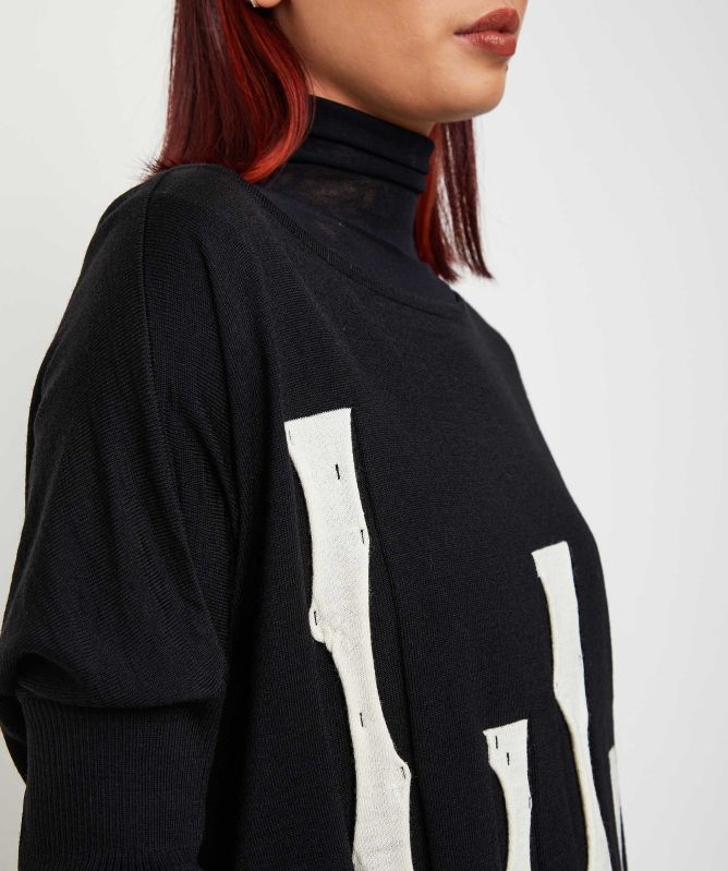 Bize Intarsia Wool Jumper