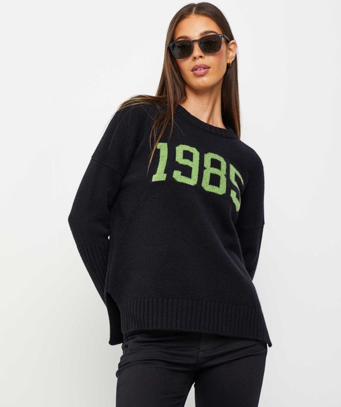Eddy and Ivy 1985 Merino Cashmere Crew Neck Jumper