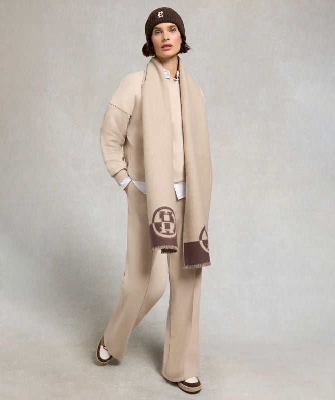 Holland Cooper Classic Embroidered Beanie