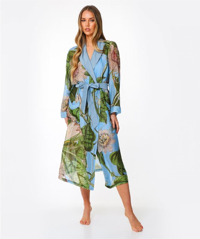 One Hundred Stars Kew Passion Flower Full Length Gown