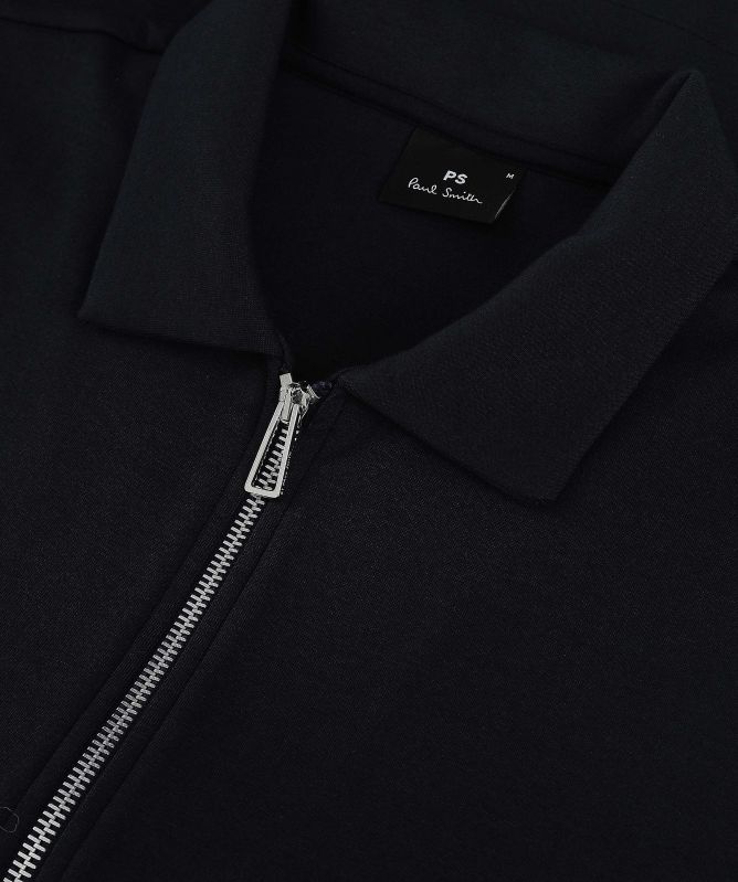 Paul Smith Double-Face Jersey Zipper Sweatshirt