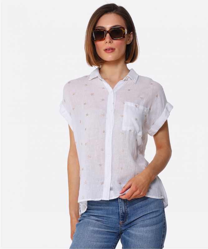 Rails Whitney Star Linen Shirt