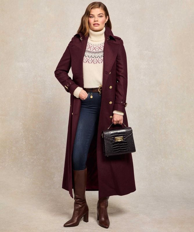 Holland Cooper Fairisle Turtleneck Jumper