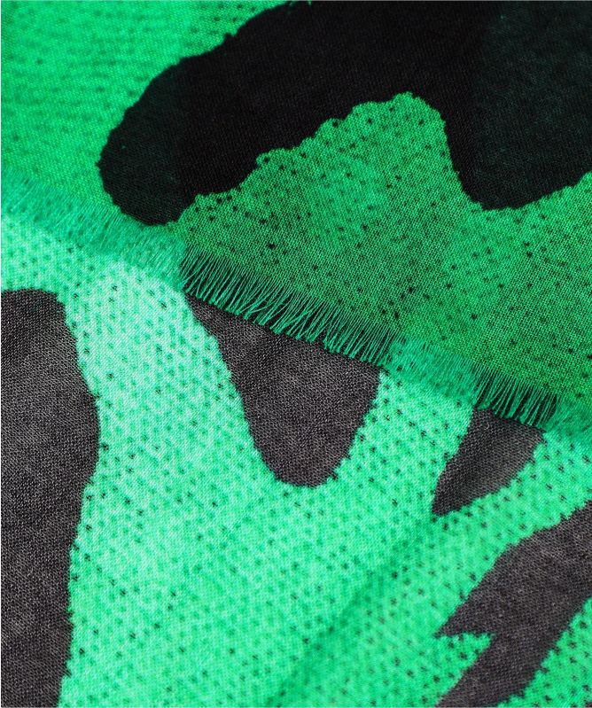 Ahujasons Leopard Print Scarf