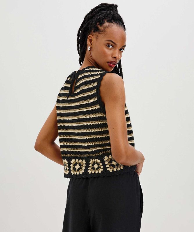 Rails Hazel Crochet Top